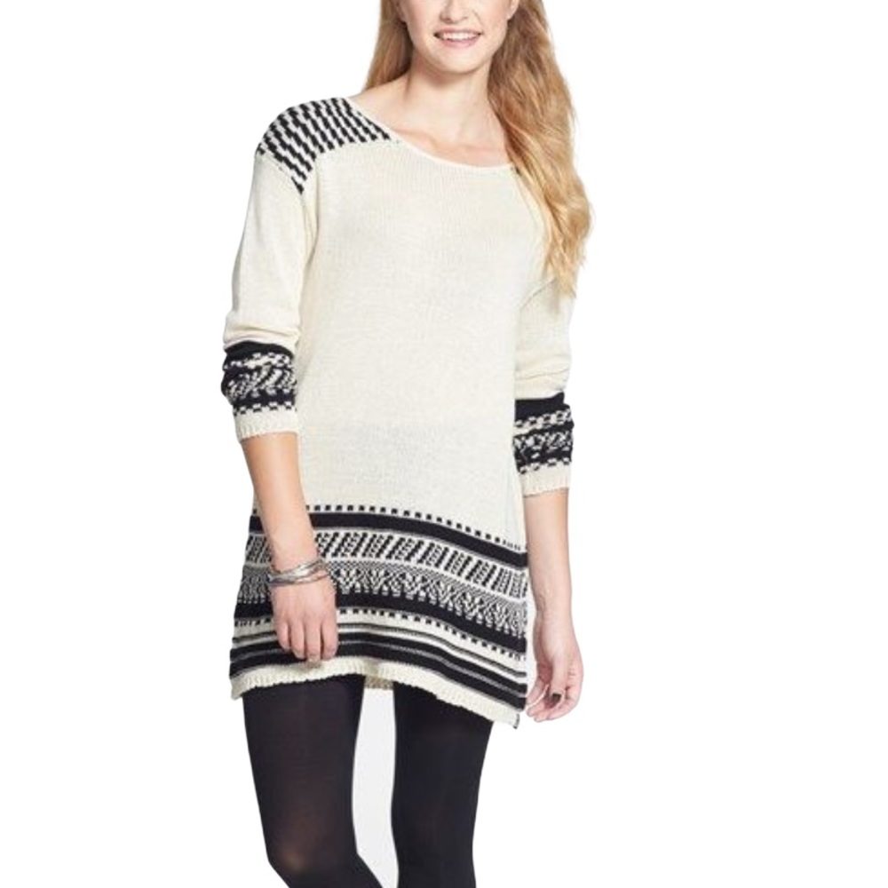 Volcom Dark Water Sweater Dress Sz L